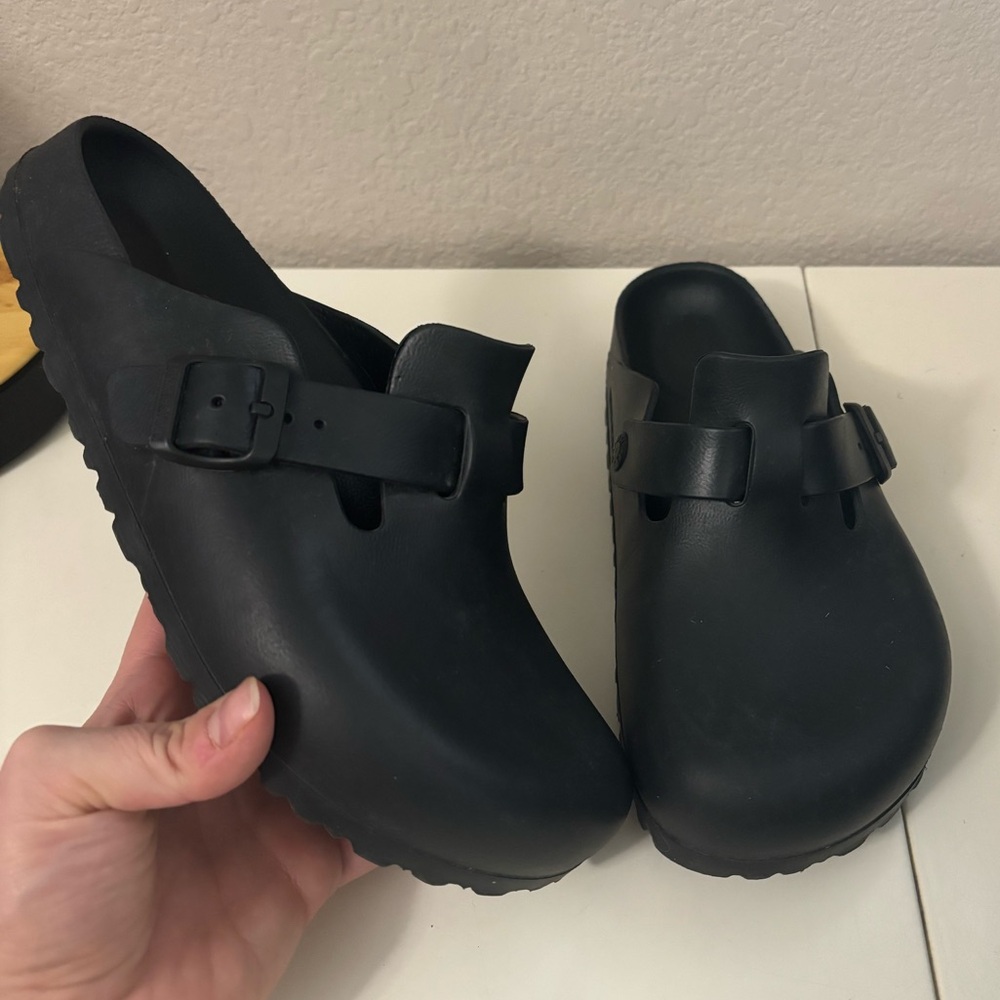 Birkenstock | Women's Boston EVA Clog Black Sz 39/8